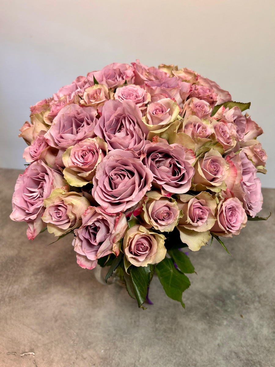 Buchet trandafiri mov - e-flower